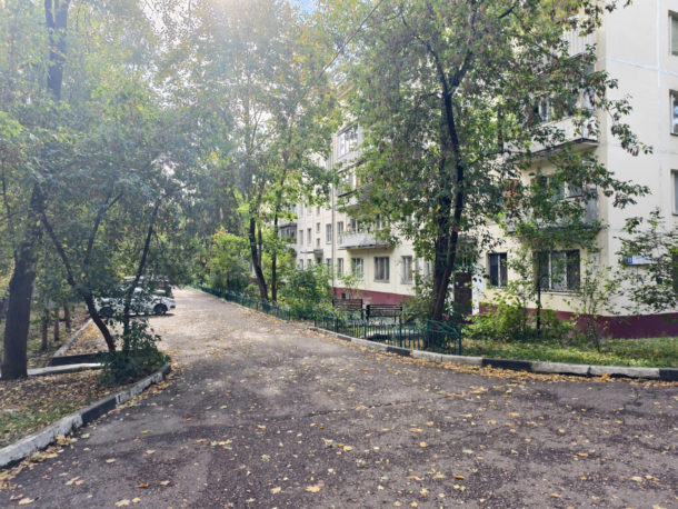 Хрущевка на улице Мичурина.